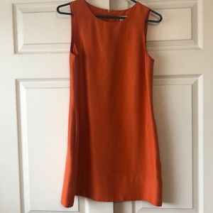 Banana republic orange dress